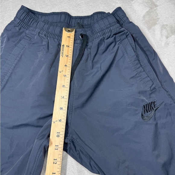 Nike Men’s Grey Blue Tapered Elastic Drawstring Waist Athletic Joggers Small - Picture 7 of 16
